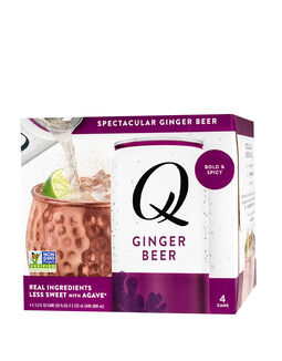 Q Ginger Beer 4 Pack Cans, , main_image