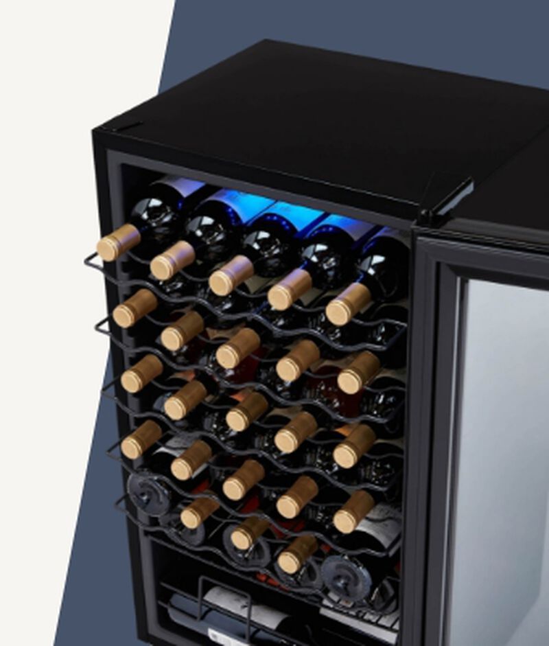 Newair Shadow™ Series 34 Bottle Wine Cooler Refrigerator