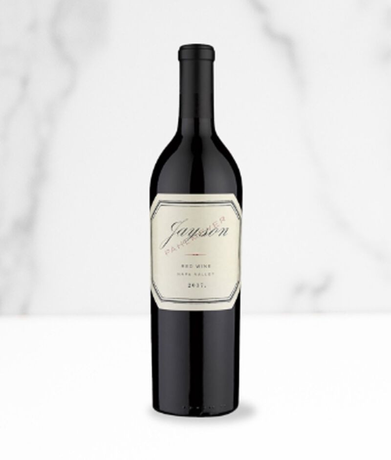 Bottle of Jayson By Pahlmeyer Red Blend