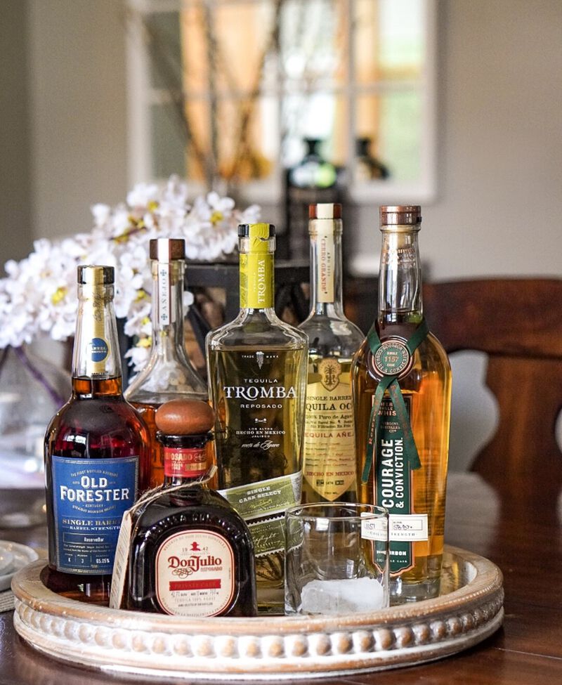 A variety of ReserveBar exclusive single barrel selections