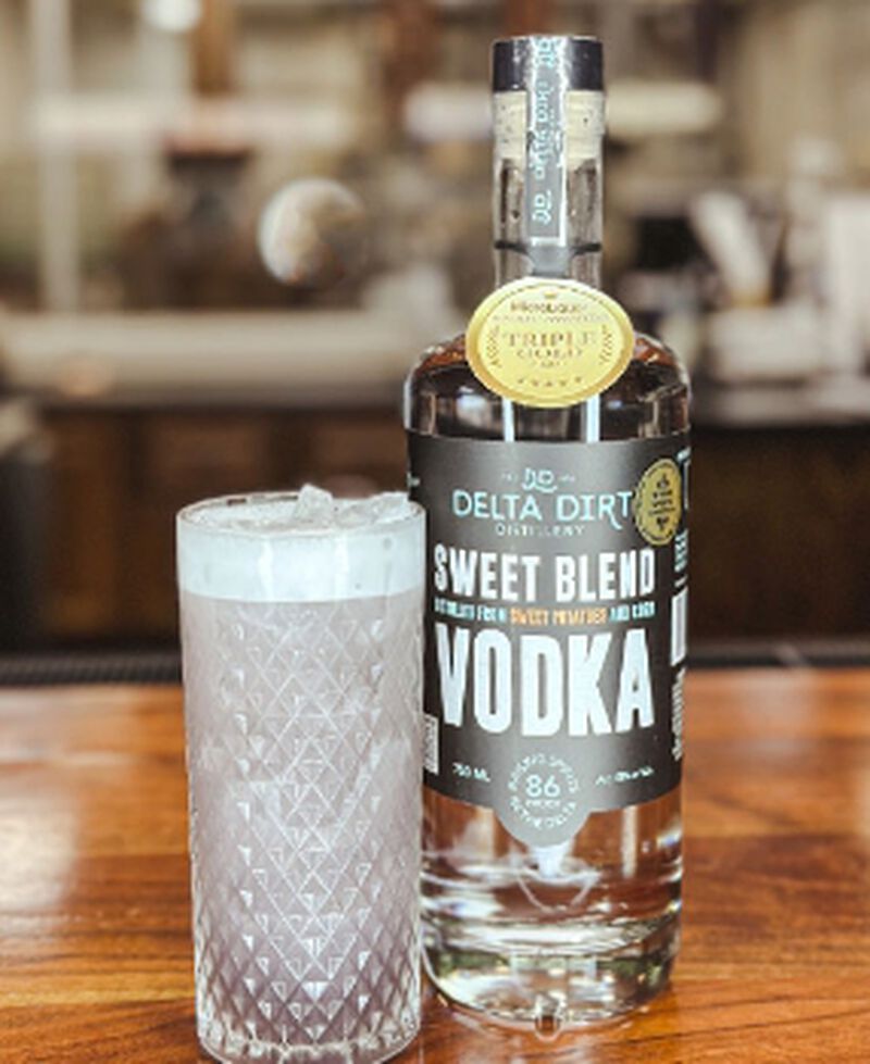 A Bottle of Delta Dirt Vodka, a New Release item