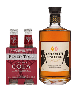 Coconut Cartel Special Añejo Rum with Fever Tree Distiller's Cola, , main_image